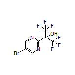 2-(5-Bromo-2-pyrimidinyl)-1,1,1,3,3,3-hexafluoro-2-propanol