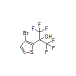 2-(3-Bromo-2-thienyl)-1,1,1,3,3,3-hexafluoro-2-propanol