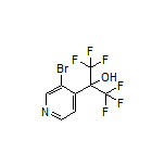 2-(3-Bromo-4-pyridyl)-1,1,1,3,3,3-hexafluoro-2-propanol