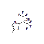 1,1,1,3,3,3-Hexafluoro-2-(5-methyl-2-thiazolyl)-2-propanol