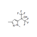 2-(1,3-Dimethyl-5-pyrazolyl)-1,1,1,3,3,3-hexafluoro-2-propanol