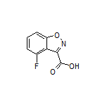 4-Fluorobenzo[d]isoxazole-3-carboxylic Acid