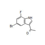 3-Acetyl-5-bromo-7-fluoroindole