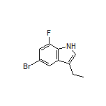 5-Bromo-3-ethyl-7-fluoro-1H-indole