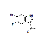 3-Acetyl-6-bromo-5-fluoroindole