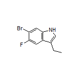 6-Bromo-3-ethyl-5-fluoro-1H-indole