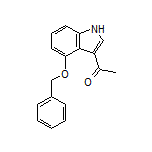 3-Acetyl-4-(phenylmethoxy)indole