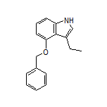 4-(Benzyloxy)-3-ethyl-1H-indole