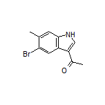 3-Acetyl-5-bromo-6-methylindole