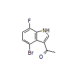 3-Acetyl-4-bromo-7-fluoroindole