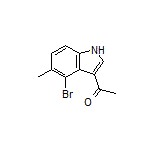 3-Acetyl-4-bromo-5-methylindole