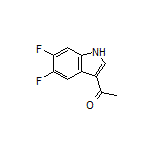 3-Acetyl-5,6-difluoroindole