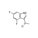 3-Acetyl-4,6-difluoroindole