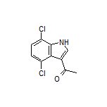 3-Acetyl-4,7-dichloroindole