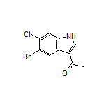 3-Acetyl-5-bromo-6-chloroindole