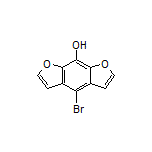 4-Bromobenzo[1,2-b:5,4-b’]difuran-8-ol