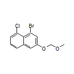 1-Bromo-8-chloro-3-(methoxymethoxy)naphthalene