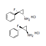 trans-2-Fluoro-2-phenylcyclopropanamine Hydrochloride