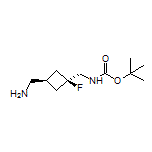 1-[trans-3-(Aminomethyl)-1-fluorocyclobutyl]-N-Boc-methanamine