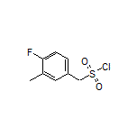 (4-Fluoro-3-methylphenyl)methanesulfonyl Chloride