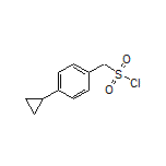 (4-Cyclopropylphenyl)methanesulfonyl Chloride