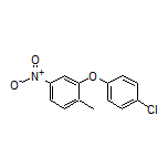 2-(4-Chlorophenoxy)-1-methyl-4-nitrobenzene