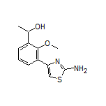 1-[3-(2-Amino-4-thiazolyl)-2-methoxyphenyl]ethanol