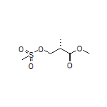 Methyl (S)-2-Methyl-3-[(methylsulfonyl)oxy]propanoate