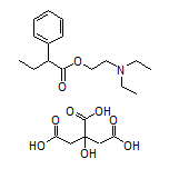 2-(Diethylamino)ethyl 2-Phenylbutanoate 2-Hydroxypropane-1,2,3-tricarboxylate