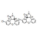 trans-11-Chloro-2-methyl-2,3,3a,12b-tetrahydro-1H-dibenzo[2,3:6,7]oxepino[4,5-c]pyrrol-1-one