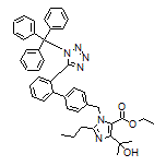 Ethyl 4-(2-Hydroxy-2-propyl)-2-propyl-1-[[2’-(1-trityl-5-tetrazolyl)-4-biphenylyl]methyl]-1H-imidazole-5-carboxylate