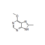 6-Methoxy-8-methyl-9H-purine