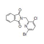 2-[(6-Bromo-3-chloro-2-pyridyl)methyl]isoindoline-1,3-dione