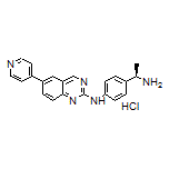 (R)-N-[4-(1-Aminoethyl)phenyl]-6-(4-pyridyl)quinazolin-2-amine Hydrochloride