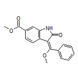 Methyl (E)-3-[Methoxy(phenyl)methylene]-2-oxoindoline-6-carboxylate