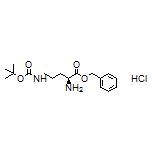 Ndelta-Boc-L-ornithine Benzyl Ester Hydrochloride