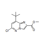 Methyl 8-(tert-Butyl)-6-chloroimidazo[1,2-b]pyridazine-2-carboxylate