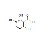 3-Bromo-2,6-dihydroxybenzoic Acid