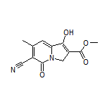 Methyl 6-Cyano-1-hydroxy-7-methyl-5-oxo-3,5-dihydroindolizine-2-carboxylate