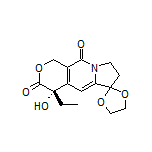 (S)-4’-Ethyl-4’-hydroxy-7’,8’-dihydrospiro[[1,3]dioxolane-2,6’-pyrano[3,4-f]indolizine]-3’,10’(1’H,4’H)-dione