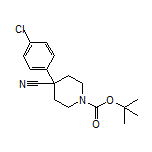 1-Boc-4-(4-chlorophenyl)piperidine-4-carbonitrile