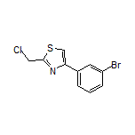 4-(3-Bromophenyl)-2-(chloromethyl)thiazole