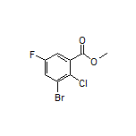 Methyl 3-Bromo-2-chloro-5-fluorobenzoate