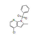 4-Chloro-2-methyl-1-(phenylsulfonyl)-7-azaindole