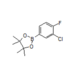 3-Chloro-4-fluorophenylboronic Acid Pinacol Ester