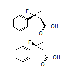 cis-2-Fluoro-2-phenylcyclopropanecarboxylic Acid