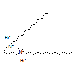 N1,N5-Didodecyl-N1,N1,N5,N5-tetramethylpentane-1,5-diaminium Bromide