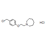 1-[2-[4-(Chloromethyl)phenoxy]ethyl)azepane Hydrochloride