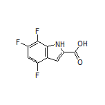 4,6,7-Trifluoro-1H-indole-2-carboxylic Acid