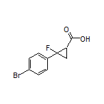 2-(4-Bromophenyl)-2-fluorocyclopropanecarboxylic Acid